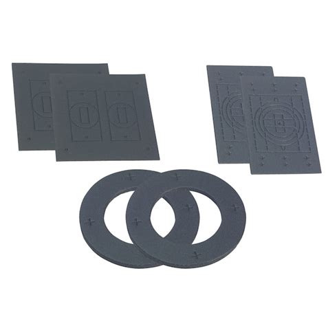 bulk gasket material for electrical boxes|weatherproof electrical outlet gasket.